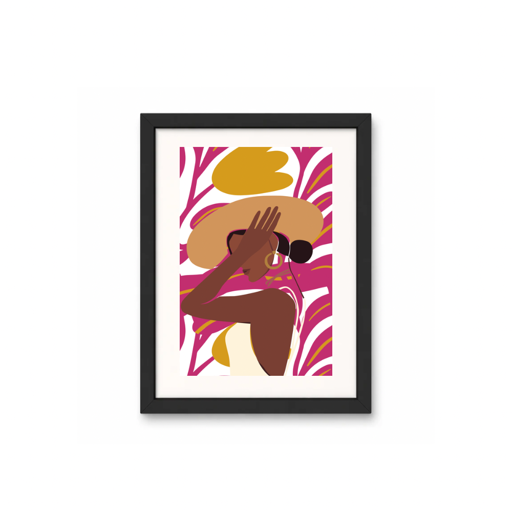 Sunlit Rhythm Unframed Art Print