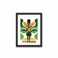 Emerald Sovereignty Unframed Art Print