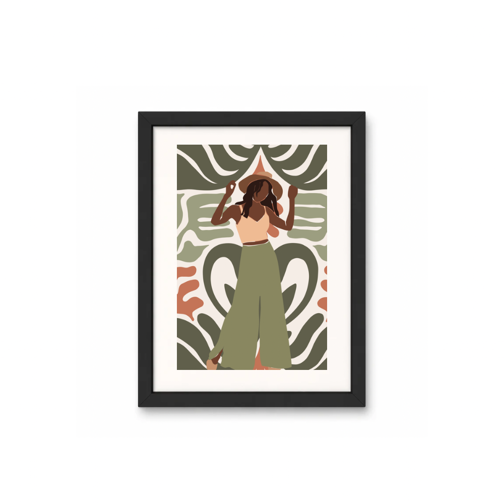 Rooted Rhythm Unframed Art Print