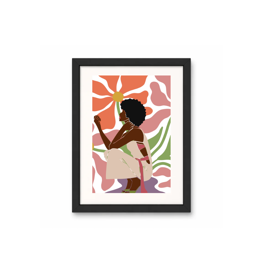 Bloom in Stillness Unframed Unframed Art Print