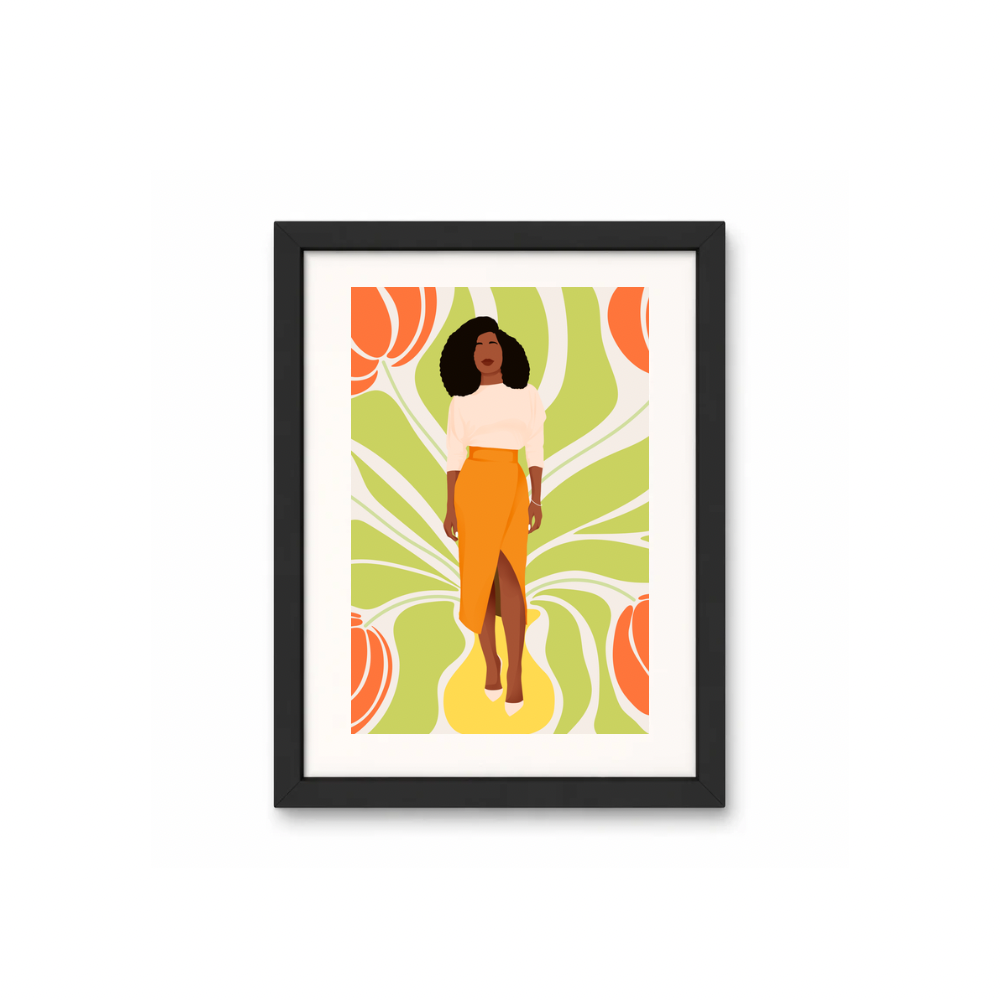 Golden Grounded Unframed Art Print