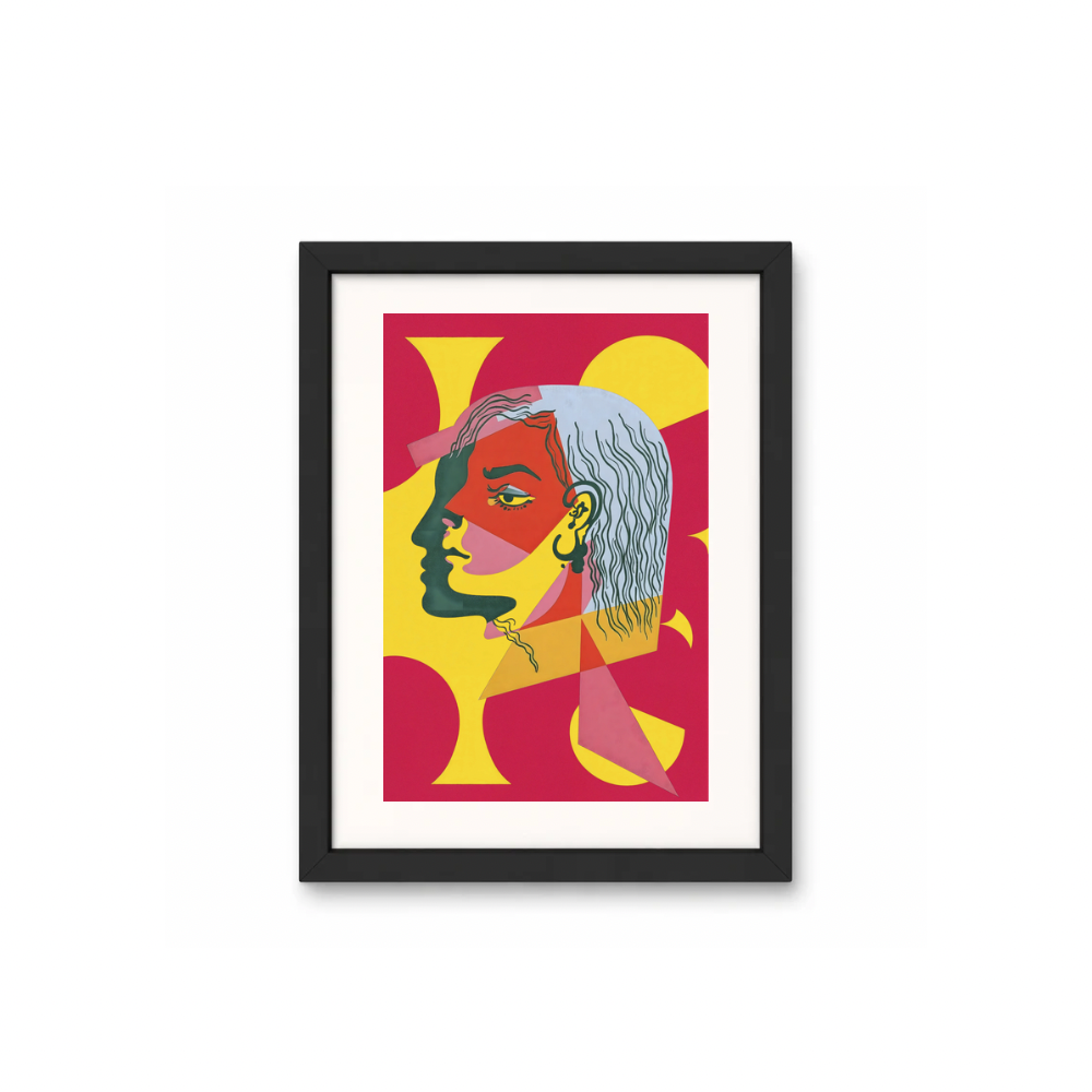 Layered Identity Unframed Art Print