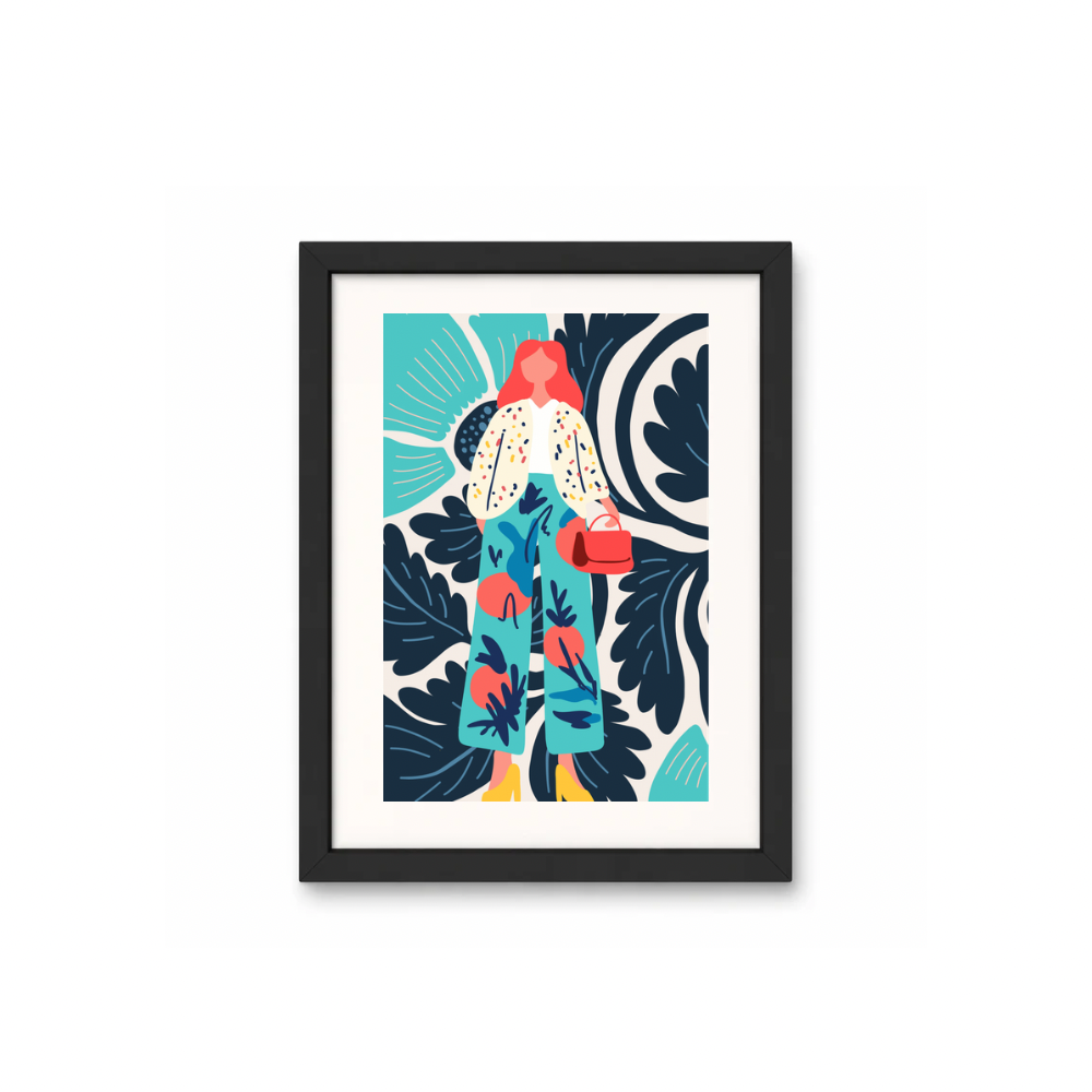 Color in Motion Unframed Art Print