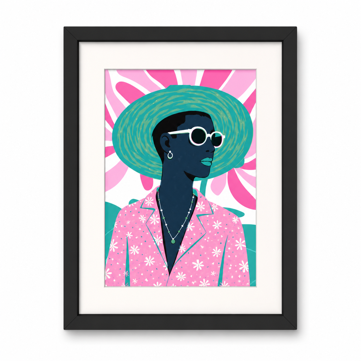 Soft Power in Bloom Unframed Art Print