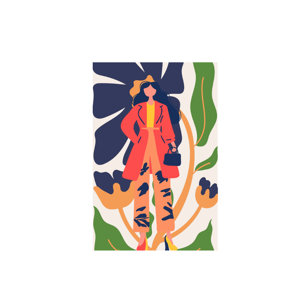Bold in Bloom Unframed Art Print