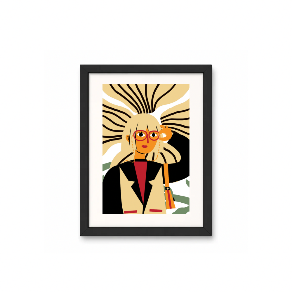 Visonary Lines Unframed Unframed Art Print