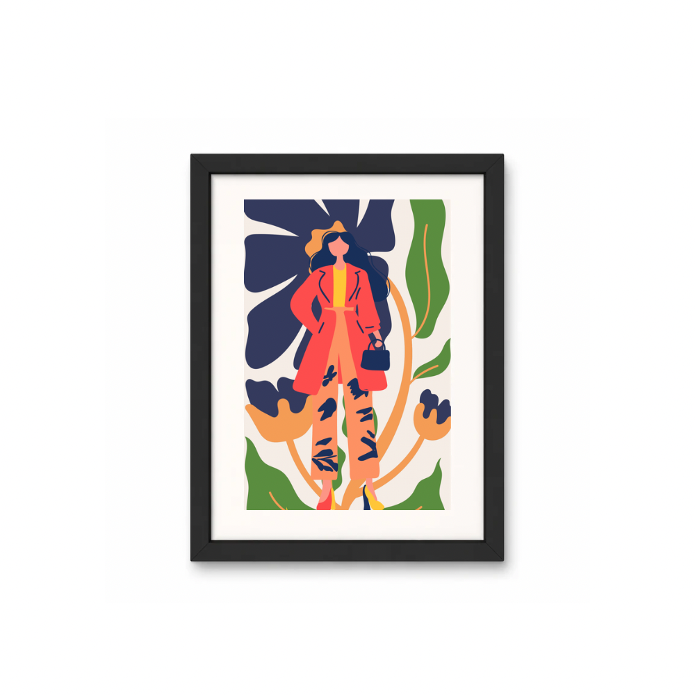 Bold in Bloom Unframed Art Print