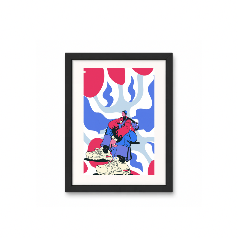 Street Pulse  Unframed Art Print
