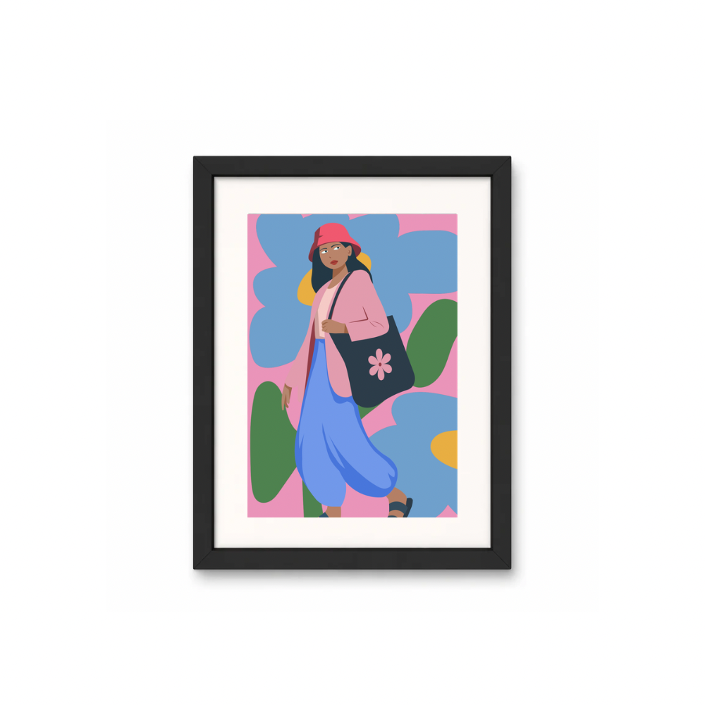Soft Steps Unframed Art Print